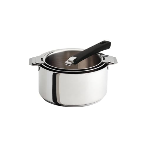 Cristel Casserole inox triple fond 18 cm
