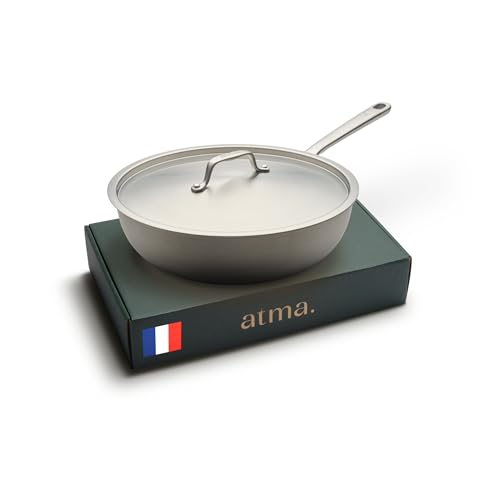 Atma Wok inox 3 plis Ø28 cm